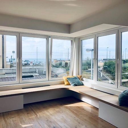 Beachloft Duin 52 Familie Appartement Met Zeezicht Ostend Luaran gambar