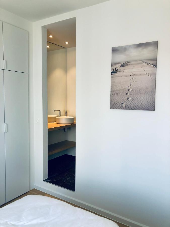 Beachloft Duin 52 Familie Appartement Met Zeezicht Ostend Luaran gambar