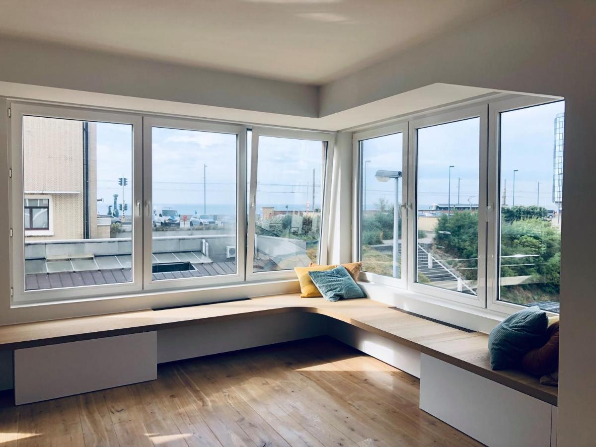 Beachloft Duin 52 Familie Appartement Met Zeezicht Ostend Luaran gambar